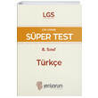 LGS 8. S�n�f T�rk�e �ek Kopar S�per Test Yeni Yorum Yay�nlar�