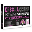 KPSS A Grubu �ktisat Son 5`li Video Ders Notlar� Benim Hocam Yay�nlar�