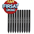 10 lu B�ro Siyah T�kenmez Kalem 1 mm Pensan PNS.PE02270TKS�YAH