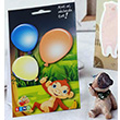 Renkli Balonlar Ye�il Post it