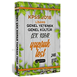 KPSS Genel Yetenek Genel K�lt�r �ek Kopar Yaprak Test Beyaz Kalem Yay�nlar�