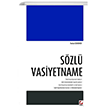 S�zl� Vasiyetname Se�kin Yay�nevi