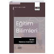 E�itim Bilimleri Alan�nda Uluslararas� Ara�t�rmalar X Nurten �z�elik E�itim Yay�nevi
