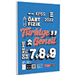 2022 �ABT Fizik ��retmenli�i T�rkiye Geneli 3 Deneme (4-5-6) Pegem Akademi Yay�nlar�