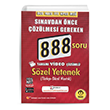 DGS ALES TYT KPSS MS� S�navdan �nce ��z�lmesi Gereken 888 Soru S�zel Yetenek Tasar� E�itim Yay�nlar�