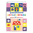 ��kartmalarla �ekilli Boyama Rengarenk 261 �ekilli ��kartma 0-6 Ya� Yay�nlar�