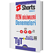 TYT Fen Bilimleri 4 x 20 Shorts Deneme Krallar Karmas� Yay�nlar�