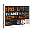 KPSS A Grubu Ticaret Hukuku Video Ders Notlar� Benim Hocam Yay�nlar�