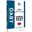 2022 �ABT Fizik ��retmenli�i Yaprak Test Yarg� Yay�nlar�
