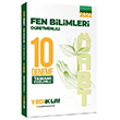 2022 �ABT Fen Bilimleri ��retmenli�i Tamam� ��z�ml� 10 Deneme Yediiklim Yay�nlar�