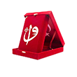 Kadife Kutulu Kur`an-� Kerim (�anta Boy, Elif-Vavl�, K�rm�z�) Hayrat Ne�riyat