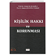 Ki�ilik Hakk� ve Korunmas� Turhan Kitabevi