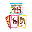 Bak ��ren Kartlar� Hayvanlar Karton �ocuk Yay�nlar�