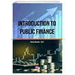 Introduction to Public Finance Ekin Bas�m Yay�n