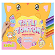 Kawaii Tatl� Tonton ��kartma Hediyeli Boyama Alb�m� Do�an �ocuk