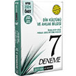 2024 KPSS �ABT Din K�lt�r� ve Ahlak Bilgisi �mam Hatip Lisesi ��retmenli�i Tamam� ��z�ml� 7 Deneme Pegem Akademi Yay�nc�l�k
