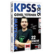 2026 KPSS Genel Yetenek Tamam� ��z�ml� Matematik 22 Deneme (�lyas G�ne�) Yarg� Yay�nlar�