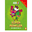 S�per 1 Tak�m S�per Renkler Boyama Kitab� 4 Eksik Par�a Yay�nlar�