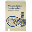 Osmanl� Tarihi Ara�t�rmalar� Post Yay�nevi