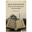 Rum Suresi`nin K�raatler A��s�ndan �ncelenmesi Kitap D�nyas� Yay�nlar�