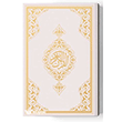 Rahle Boy Kur`an-� Kerim Yeni Cilt (Beyaz, M�h�rl�) Hayrat Ne�riyat