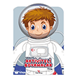 Stickerli Aktiviteli Boyamalar Uzay Yeti Kitap