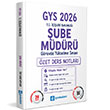 2026 T.C. ��i�leri Bakanl��� �ube M�d�r� GYS �zet Ders Notlar� GYS Akademi