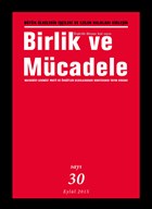 Birlik ve M�cadele Dergisi Say� : 30 Eyl�l 2015 Evrensel Bas�m Yay�n