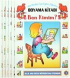 Ana Okullar� i�in E�itici-��retici Boyama Kitab� (6 Kitap Tak�m) Damla Yay�nevi - �zel �r�n