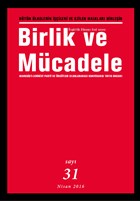 Birlik ve M�cadele Dergisi Say� : 31 Nisan 2016 Evrensel Bas�m Yay�n