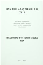 Osmanl� Ara�t�rmalar� - The Journal of Ottoman Studies Say� : 29 �sam Yay�nlar�