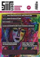 �iirden �ki Ayl�k �iir Dergisi Say�: 47 May�s - Haziran 2018 �iirden Yay�nc�l�k