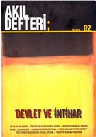 Ak�l Defteri Say�: 2 Devlet ve �ntihar Ak�l Defteri Yay�nlar�