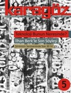 Karag�z �iir ve Tema�a Dergisi Say�: 5 Kas�m - Aral�k 2008 Karag�z Edebiyat Dergisi