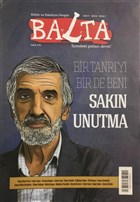 Balta K�lt�r ve Edebiyat Dergisi Say�: 7 Eyl�l 2019 Balta Dergisi Yay�nlar�