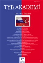 TYB Akademi Dergisi Say�: 17 May�s 2016 TYB Akademi Dergisi