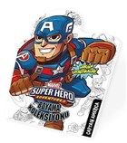 Captan America - Marvel S�per Kahramanlar Boyama Koleksiyonu Beta Kids