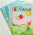 Renkli S�per Boyama (10 Kitap Tak�m) Pinokyo Yay�nlar�