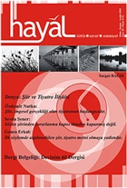 Hayal K�lt�r Sanat Edebiyat Dergisi Say�: 35 (Ekim - Kas�m - Aral�k) Hayal Yay�nlar�